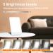 Lastar 10000 Lux Light Therapy Lamp - UV-Free Sunlight Wall Mountable Lamp with Adjustable Brightness and Timer - Beat Seasonal Blues and Winter Slump - Buy Online on GoSupps.com