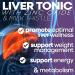 Herb Tonics Liver Cleanse Detox with Milk Thistle - 120 Capsules - Buy Online on GoSupps.com