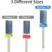 Akylin Carbide Nail Drill Bits - 3/32' Fast Remove for Acrylic/Hard Gels for Manicure Pedicure Cuticle Gel Polishing Salon Bits-Left and Right Hand(Medium) Medium-M Type-D - Buy Online on GoSupps.com