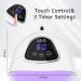Buy LKE 72W UV LED Nail Lamp - 3 Timer Settings & LCD Display for Perfect Nails | Fast Shipping Worldwide - Buy Online on GoSupps.com