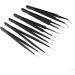 Stainless Steel Styling Tools & Appliances for Women's Facial Hair Eyelash & Eyebrow Waxing Kit - Precision Eyebrow Tweezers Included in This Essential Tweezer Set - Buy Online on GoSupps.com