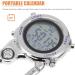 BESPORTBLE Mini Clip Microlight Watch Carabiner Fob Watch Backpacker Clip on Pocket Watch for Outdoor Sports Blue Dark Blue - Buy Online on GoSupps.com
