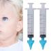 Universal Ear Syringe Wax Remover Tool - 4pcs Set for Children and Adults - Buy Online on GoSupps.com