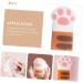 TOYANDONA Bath Cotton Shower Puff Sponge Soft Bath Sponge Cartoon Bath Bath Exfoliating Mitt Shower Mittens Wash Bath Towel Hydrophilic Animal Toddler Bagne Orange 12.5X7.5X2CM - Buy Online on GoSupps.com