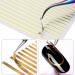 10 Sheets Gold Nail Art Stickers - Self-Adhesive Metallic Decals for Women and Girls | Holographic Glitter Design for Acrylic Nails - Buy Online on GoSupps.com