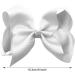 Ribbon Hair Bow Clips 6 Inch White Grosgrain Ribbon Hair Pins Bow Hair Barrettes Alligator Clips Fashionable Hair Accessories for Girls Women Toddlers Christmas Wedding Birthday A3HDJFJ (white) - Buy Online on GoSupps.com