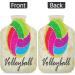 Retro Volleyball Heat Bottle with Cover - 2L PVC Sports Hand & Foot Warmer for Pain Relief & Cold Therapy - Buy Online on GoSupps.com