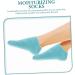 HONMEET 2 Pairs Gel Socks Heel Socks for Dry Cracked Feet Features Socks for Women Reusable Moisturizing Socks Dry Feet Socks Cracked Heel Repair Socks Foot Spa Socks Vegetable Gel 22.00X10.00X1.00CM - Buy Online on GoSupps.com