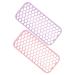 NOLITOY 2pcs Hairdressing Potholder Hair Curlers Silicone Straightener Holders Silicone Mat for Hair Tools