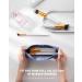 Shop Corneria Large Magnetic Makeup Brush Holder - Slim & Portable Organizer for Travel - Blue L - Buy Online on GoSupps.com