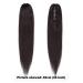 Real Hair Ponytail Extension - 100% Remy Clip-In Braid Natural Black #1B | 16 (40cm) Sego Hair Extensions for Effortless Style - Buy Online on GoSupps.com