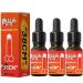 BAWUTZ 10 ml d'huile d'agrandissement du p nis huile de massage pour hommes pour le sexe agrandissement du p nis extra fort les hommes am liorent l' rection et retardent l' jaculation (3PC)