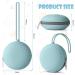 Aolso Dummy Holder Case Silicone Dummy Holder Case Baby Dummy Holder Case Pacifier Holder Case Portable Soother Pods for Baby Baby Pacifier Case for Travel Home (Blue) - Buy Online on GoSupps.com