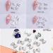 LIFOOST 60Pcs 3D Silver Butterfly Nail Charms - Nail Art Jewels for Women & Girls - Buy Online on GoSupps.com