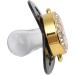 Buy BPA-Free Silicone Bling Baby Pacifier with Clips | Soft & Lightweight for 6-18 Months | International Shipping - Buy Online on GoSupps.com
