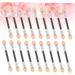 AUTSUPPL 50pcs Eyeshadow Applicator Makeup Applicator Cosmetics Small Eyeshadow Brush Pink - Buy Online on GoSupps.com