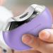 Electric Fingernail Cutter | Electric Automatic Nail Clipper | Rechargeable Cutter and File Nail Clipper LCD Digital Display Clipper with Light & 3 Speeds for Children Kids Adult Purple - Buy Online on GoSupps.com