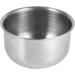 SIXRUN Stainless Steel Shaving Soap Cup - Stylish Beard Cleaning Bowl with Handle for Traditional Shaving | International Shipping Available - Buy Online on GoSupps.com