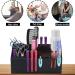 Noverlife Hair Scissors Large Storage Box - Professional Hair Salon Shear Holder for Scissors, Combs, Clips, and Brushes - Black - Buy Online on GoSupps.com