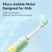 uSmile Kids Electric Toothbrush | Rechargeable Type-C | Soft Bristles | Dinosaur Pattern | 2-Minute Timer | Easy-Grip Silicone Handle | 6 Months Battery Life | Ages 3+ | Green - Buy Online on GoSupps.com