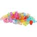 Pack of 100 Acrylic Pacifiers - Soothing Mini Color Toys for Baby Baptism - Transparent Mixed Colors - Perfect for International Shipping - Buy Online on GoSupps.com