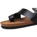 Men's Cork Sole Bunion Corrector Sandals - Comfortable Orthotic Flip Flops for Bunions Relief - Size 9.5 Black - Buy Online on GoSupps.com