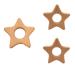 Cartoon Wood Star Teether: Natural Beech Wooden Animal Shape DIY Necklace Pendant (10pcs) - Buy Online on GoSupps.com