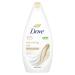Dove Nourishing Silk Body Wash microbiome-gentle for softer smoother skin after one shower 450 ml floral 450 ml (Pack of 1)