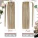 Easyouth Highlight Blonde Remy Human Hair Wrap Around Ponytail Extension - 16 Inch - 80g - #16P22(#16P24) - Buy Online on GoSupps.com