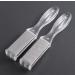 Veewon 2pcs Foot Rasp Foot File Callus Remover Foot Exfoliating Scrub Rub Board Dead Skin Calluses Tools Silver