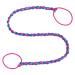 Women Sports Hair Tie Rope Rip Tie Hair Sport Elastic Hair Ties Hair Ties Women Ponytail Holder Swimming And Diving Headband Elastic Ponytail Hair Band Fashion Winding Rope Rose Red Blue