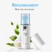 Nano Facial Spray 20ml USB Portable Nano Mist Spray Atomization Mister Face Facial Moisturizing Mist Sprayer with ABS Material for Women Girl Daily Makeup for Indoor or Outdoor - Buy Online on GoSupps.com