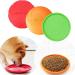 WENYIEN 3 Piece Frisbees for Dogs Pet Flying Saucer Rubber Flying Disc Interactive Outdoor Toy 7 Inches/18 cm Perfect for Dog Throw Training Playing and Catching - Buy Online on GoSupps.com