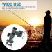 CALIDAKA Strong Umbrella Bracket 360 Degree Rotation Umbrella Bracket AntiPressure Universal Umbrella Stand PressureResistant Rotating Mount Multifunction for Fishing black - Buy Online on GoSupps.com