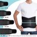 Back Bodyguard Belt - Innovative Lumbar Support & Pain Relief - 4 Sizes Available (M Black) - International Shipping - Buy Online on GoSupps.com