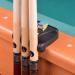 GAMESUN 3-Hole Weighted Pool Cue Holder with 4 Chalks - Cue Sticks Organizer - Buy Online on GoSupps.com