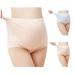 FEOYA Maternity Shorts Knickers High Elastic Cotton Safety Shorts Pants 2pcs 2XL (154-176 lb) Brief Hohe Taille 004