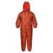 Regatta Kids Print Splat 2 Snowsuit 18 Months Blaze Orange Tiger