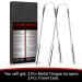 Buy Tongue Scraper 2-Pack - Stainless Steel Tongue Cleaner for Fresh Breath | Travel Case Included - Perfect for Adults & Kids - Buy Online on GoSupps.com