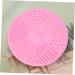 POPETPOP Makeup Washing Tool Silicone Makeup Brush Pad Esponjas Para Maquillaje for Makeup Cosmetic Brush Cleaner Brush Cleaning Pad Makeup Pad Makeup Sponge Scrubber Round 10*10cm Pink - Buy Online on GoSupps.com