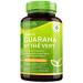 Guarana And Green Tea - High Strength Guarana 2500 mg - Natural Caffeine Source and Rich in Antioxidants - 240 Guarana Vegetable Capsules - 4 Months Supply - Made by Nutravita
