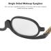 Buy 2.50 Enlargement Makeup Glasses - Foldable Rotating Reading Glasses with Case for Flawless Makeup Application - Buy Online on GoSupps.com