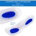 Buy Silicone Insoles - Invisible Gel Heel Cushions for Pain Relief | Breathable Anti-Sweat Comfort - Buy Online on GoSupps.com