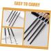 Healeved 4pcs Horse Hair Wooden Handle Eyeliner Precision Brush Black Eye Makeup Kit - Buy Online on GoSupps.com