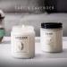 Lavender and Sage Soy Candles - 7 oz Mason Jar Aromatherapy Set for Energy Cleansing and Stress Relief - 50 Hrs Burn Time - Ideal Gifts for Women - Buy Online on GoSupps.com