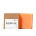 Ecoyou shower and shaving soap aloe vera & lime - vegan & palm oil -free women and men shower soap handmade - ideal as a shaving foam for shaving with the razor plane - 90g solid shower gel