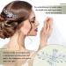 ZHIZAIHU 6 Pieces Crystal Wedding Hair Combs Hair Accessories for Girls - Buy Online on GoSupps.com