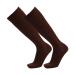 Men's compression socks hiking socks tennis socks breathable running stockings compression for sports compression socks for men and women graded kneehohe for calf and foot l coffee