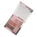 ZJchao 8 Color Matte Metallic Eyeshadow Palette for Gentle Translucent Color Payoff with Soft Blur Effect