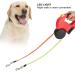 3M Double Retractable Dog Leash with LED Light - Flexible Roller Leash for Two Dogs (Red) | International Shipping Available - Buy Online on GoSupps.com